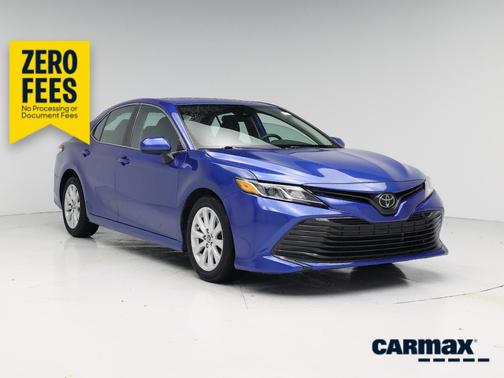 Blue 2019 Toyota Camry LE