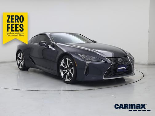 Gray 2018 Lexus LC 500