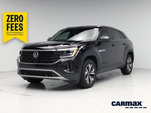 Black 2024 Volkswagen Atlas Cross Sport SE