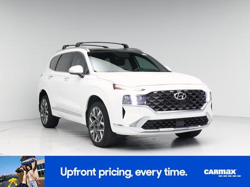 White 2023 Hyundai SANTA FE Calligraphy