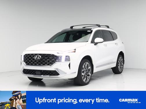 White 2023 Hyundai SANTA FE Calligraphy