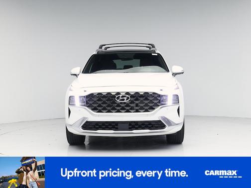 White 2023 Hyundai SANTA FE Calligraphy