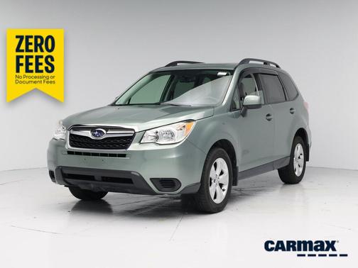 Green 2015 Subaru Forester 2.5I Premium