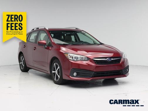 Burgundy 2023 Subaru Impreza Premium
