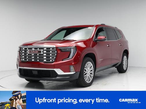 Red 2024 GMC Acadia Denali