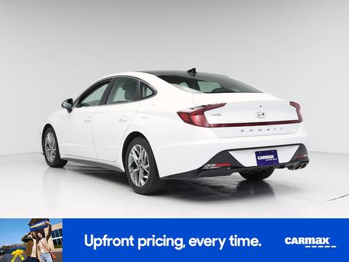 White 2020 Hyundai SONATA SEL