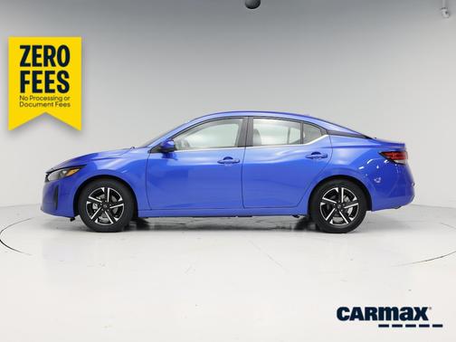 Blue 2025 Nissan Sentra SV