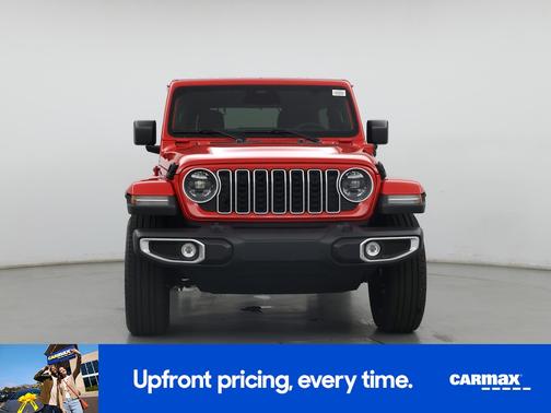 Red 2025 Jeep Wrangler 4xe Sahara