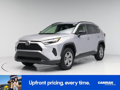 Silver 2025 Toyota RAV4 Hybrid LE