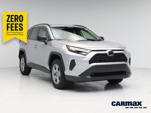 Silver 2025 Toyota RAV4 Hybrid LE