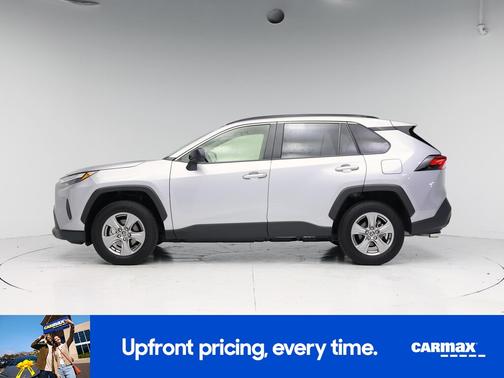 Silver 2025 Toyota RAV4 Hybrid LE