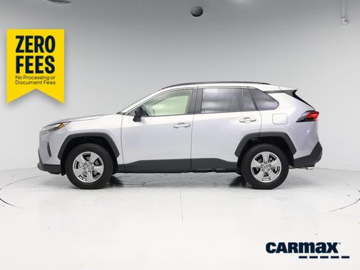 Silver 2025 Toyota RAV4 Hybrid LE
