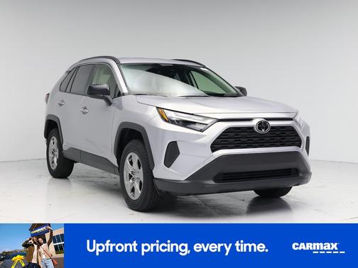 Silver 2025 Toyota RAV4 Hybrid LE