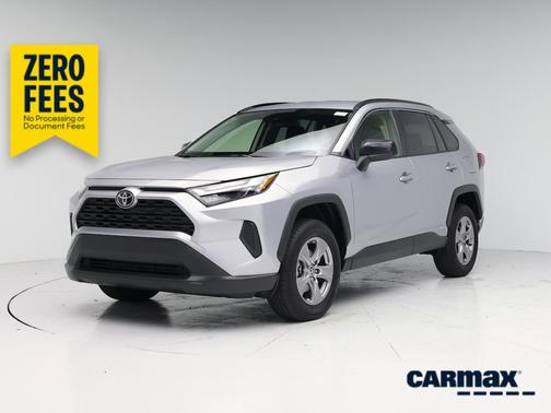 Silver 2025 Toyota RAV4 Hybrid LE