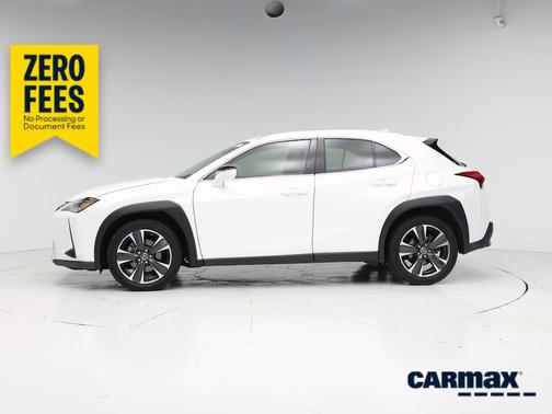 White 2021 Lexus UX 200