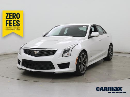 White 2016 Cadillac ATS V