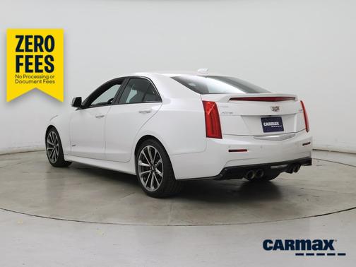 White 2016 Cadillac ATS V