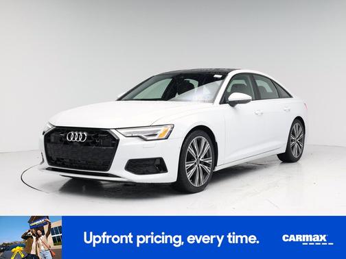 White 2024 Audi A6 Premium Plus