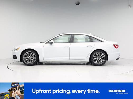 White 2024 Audi A6 Premium Plus