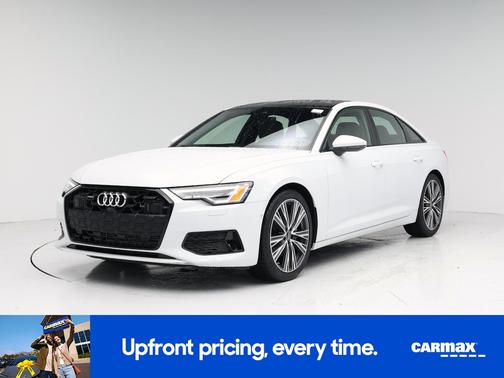 White 2024 Audi A6 Premium Plus