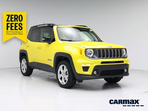 Yellow 2023 Jeep Renegade Limited