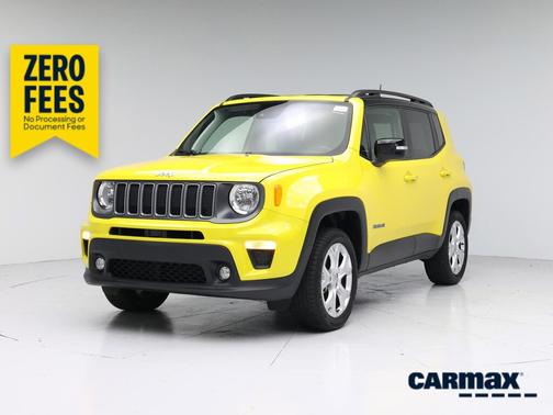 Yellow 2023 Jeep Renegade Limited