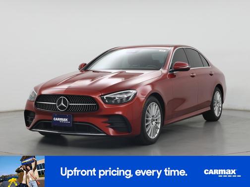 Red 2022 Mercedes-Benz E-Class