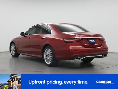 Red 2022 Mercedes-Benz E-Class