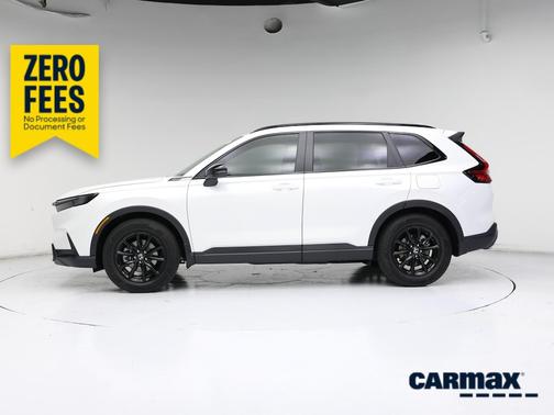 White 2026 Honda CR-V Hybrid Sport