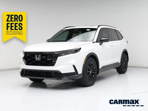 White 2026 Honda CR-V Hybrid Sport