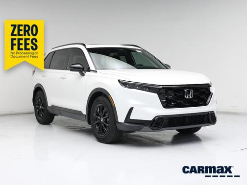 White 2026 Honda CR-V Hybrid Sport