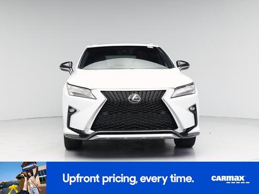 White 2018 Lexus RX 350 F-Sport