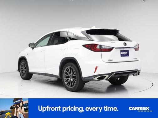 White 2018 Lexus RX 350 F-Sport