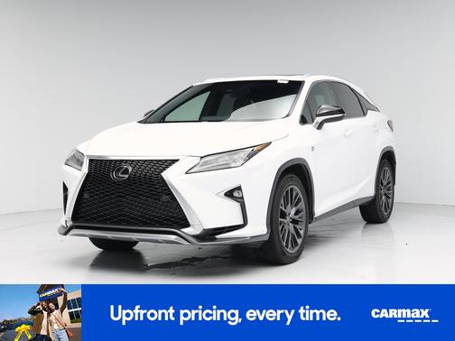 White 2018 Lexus RX 350 F-Sport