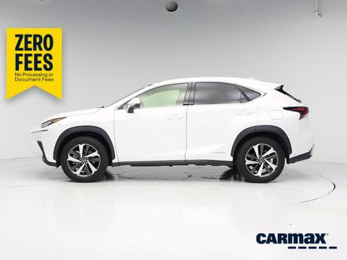 White 2021 Lexus NX 300h Luxury