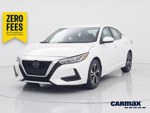 White 2023 Nissan Sentra SV