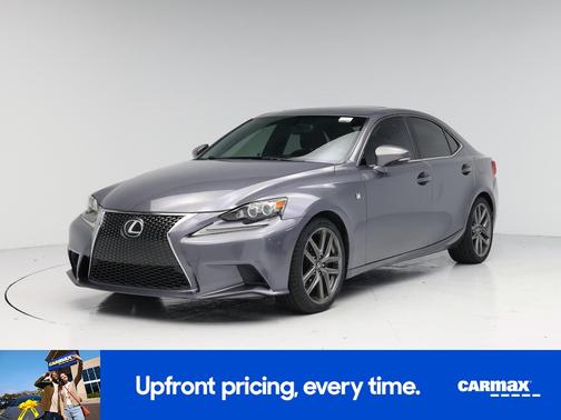 Gray 2015 Lexus IS 250