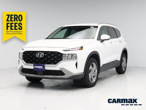 White 2023 Hyundai SANTA FE SE