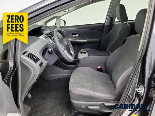 Gray 2014 Toyota Prius v Three