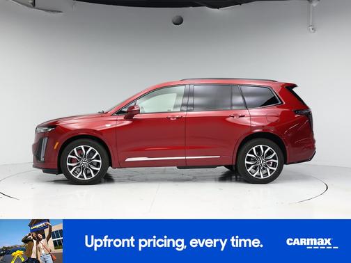 Red 2025 Cadillac XT6 Sport