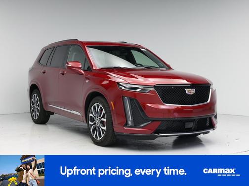 Red 2025 Cadillac XT6 Sport