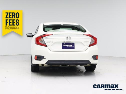 White 2018 Honda Civic Touring