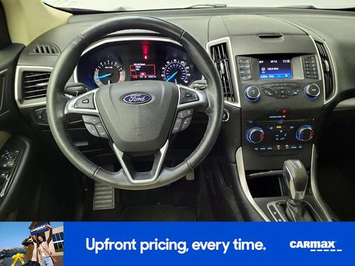 Blue 2016 Ford Edge SEL