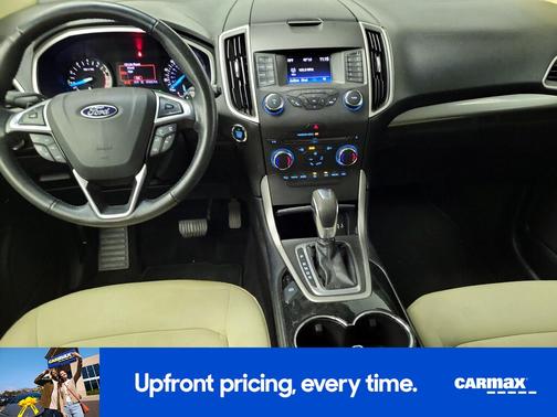 Blue 2016 Ford Edge SEL