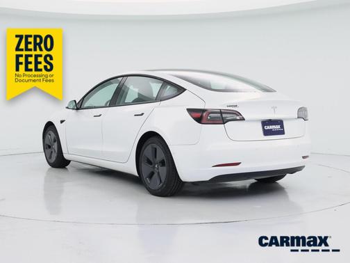 White 2021 Tesla Model 3 Standard Range Plus