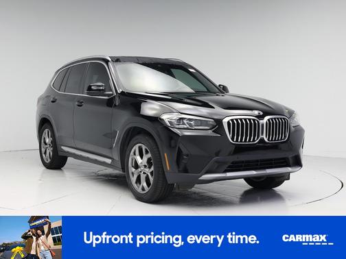 Black 2022 BMW X3 XDrive30i