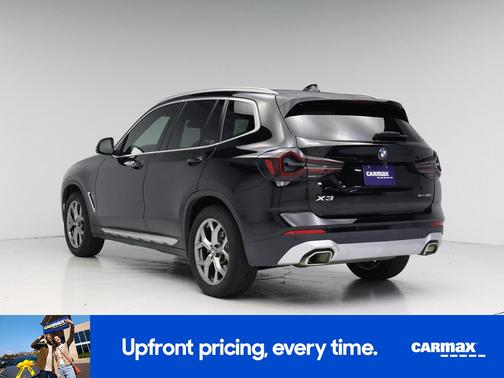 Black 2022 BMW X3 XDrive30i