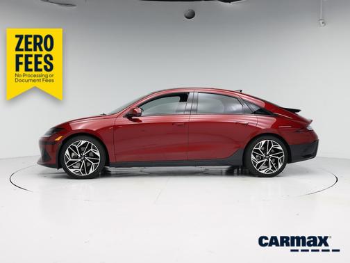 Red 2023 Hyundai IONIQ 6 Limited