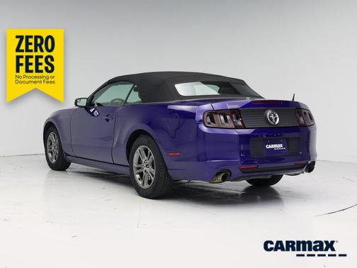Blue 2014 Ford Mustang Premium