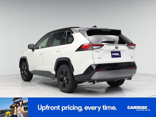 White 2020 Toyota RAV4 Hybrid XSE